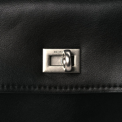 Balenciaga Natural Smooth Calfskin Medium Rodeo Top Handle Handbag Black 6 of 8