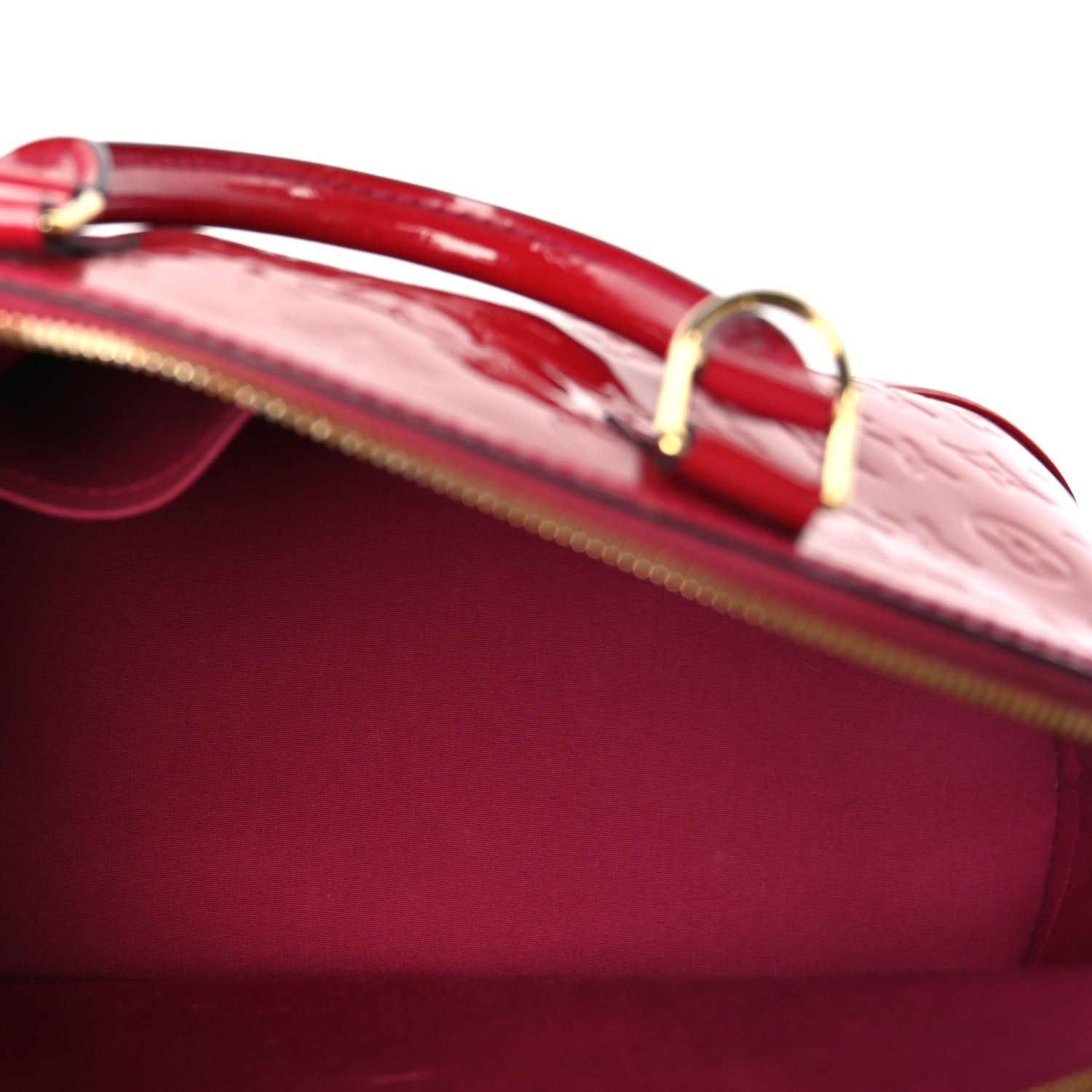Louis Vuitton Vernis Alma PM  Cherry 4 of 8