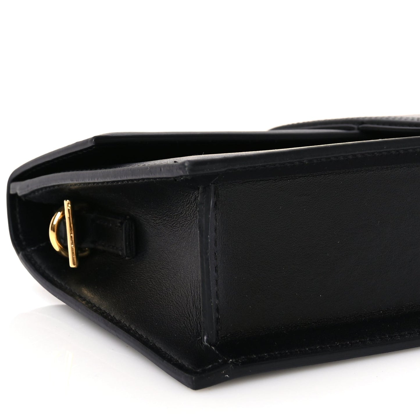 Smooth Calfskin Le Grand Bambino Long Black