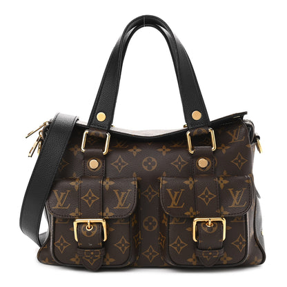 Louis Vuitton Monogram Manhattan NM Black 1 of 12