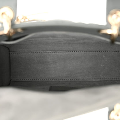 Christian Dior Lambskin Cannage Gradient Small My ABCDior Lady Dior Grey 5 of 12