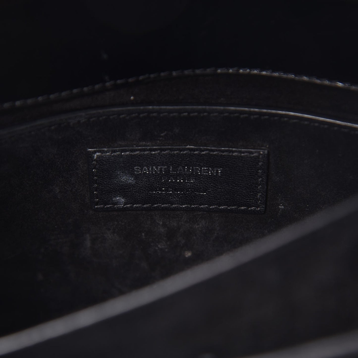 Patent Medium Monogram Sunset Black