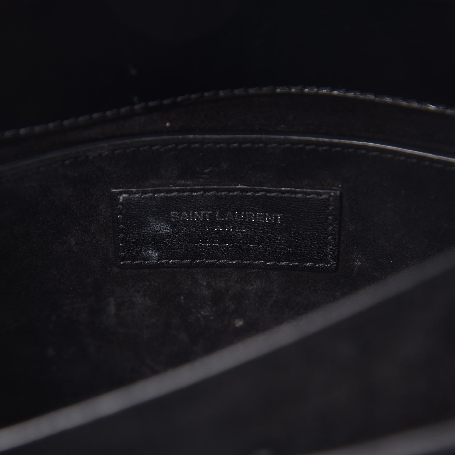 Saint Laurent Patent Medium Monogram Sunset Black 8 of 12