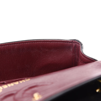 Chanel Lambskin Quilted Small Double Flap Black 15 of 17