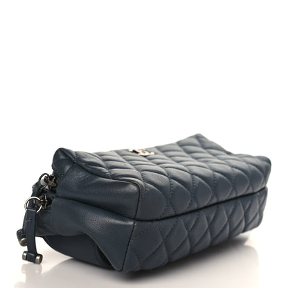 Chanel Calfskin Quilted Waist Bag Dark Grey 3 of 9