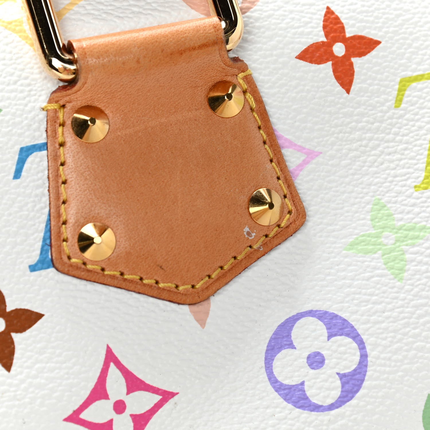 Louis Vuitton Monogram Multicolor Speedy 30 White 17 of 23