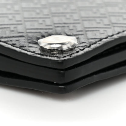 Fendi Vitello Grace Light Micro FF Embossed Flip Case Asfalto Black 7 of 7