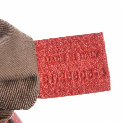 Chloe Calfskin Medium Marcie Satchel Red 8 of 8