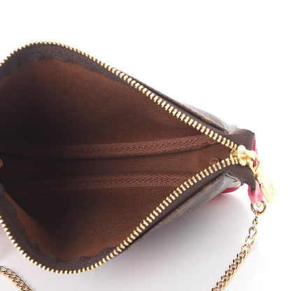 Louis Vuitton Monogram 2017 Christmas Animation Mini Pochette Accessories 5 of 8