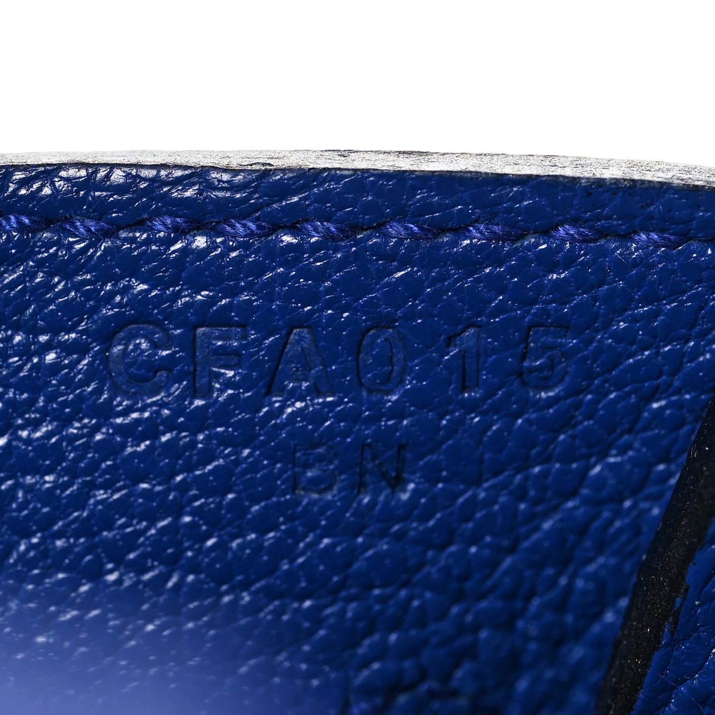 Epsom Birkin 30 Bleu Electrique