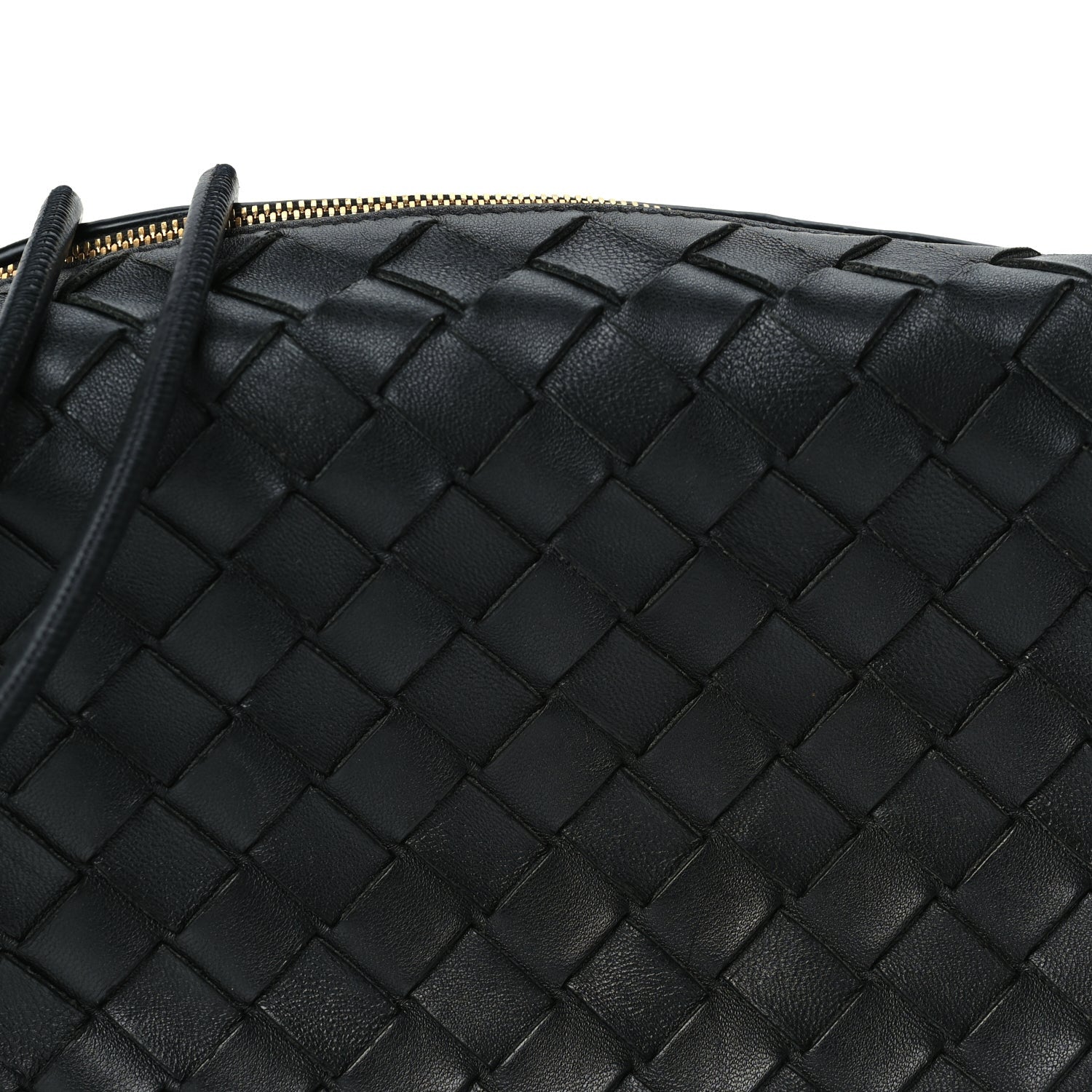 Bottega Veneta Nappa Intrecciato Medium Loop Camera Bag Black 6 of 8