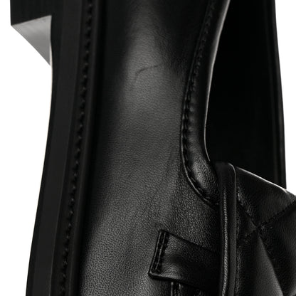 Chanel Lambskin Quilted CC Turnlock Loafers 41 Black 9 of 11