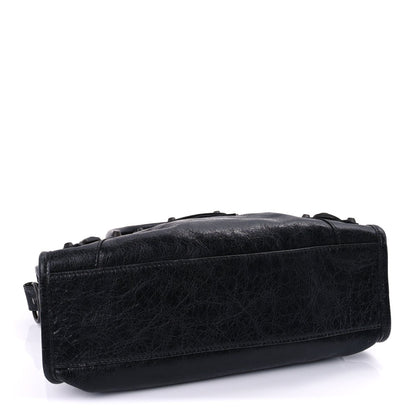 Balenciaga Agneau Arena Classic Hardware Small Le City  Black 3 of 7