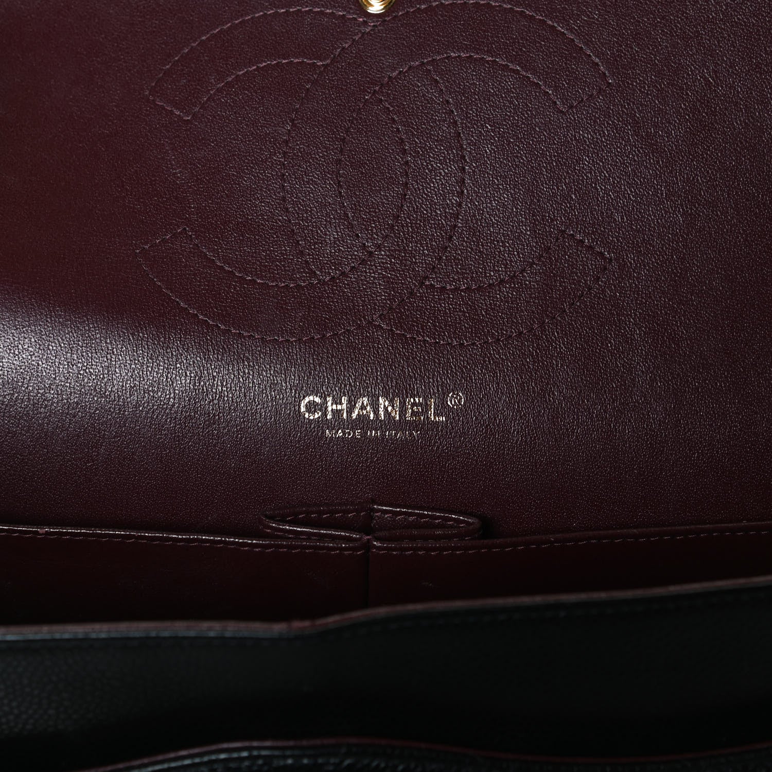 Chanel Caviar Quilted Jumbo Double Flap Black 6 of 17