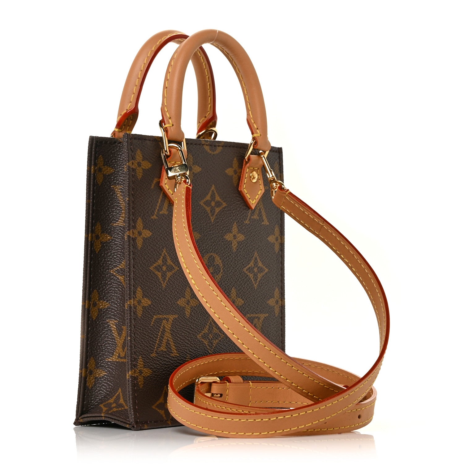 Louis Vuitton Monogram Petit Sac Plat 3 of 8