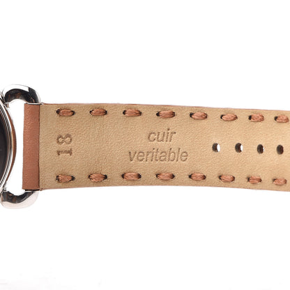 Fendi Stainless Steel Calfskin Mother of Pearl 37mm Selleria Quartz Watch Pink 7 of 9