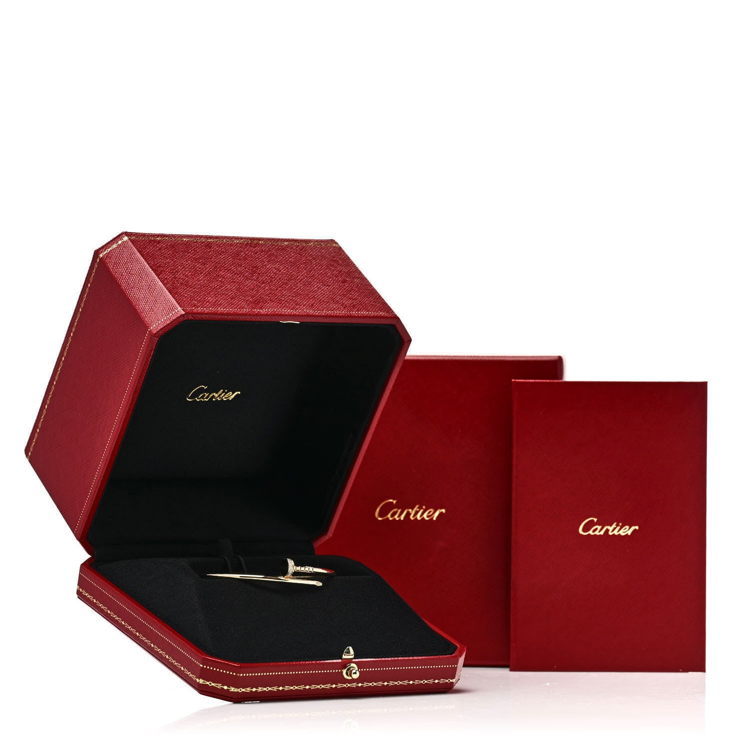 Cartier 18K Yellow Gold Diamond Small Juste Un Clou Bracelet 15 5 of 5