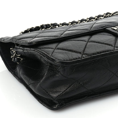 Chanel Washed Lambskin Jumbo Take Away Flap Black 8 of 9