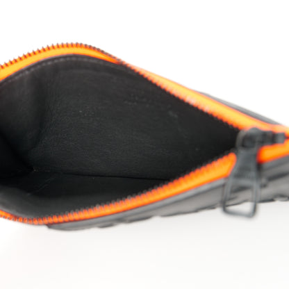 Louis Vuitton Monogram Seal Coin Card Holder Black 5 of 7