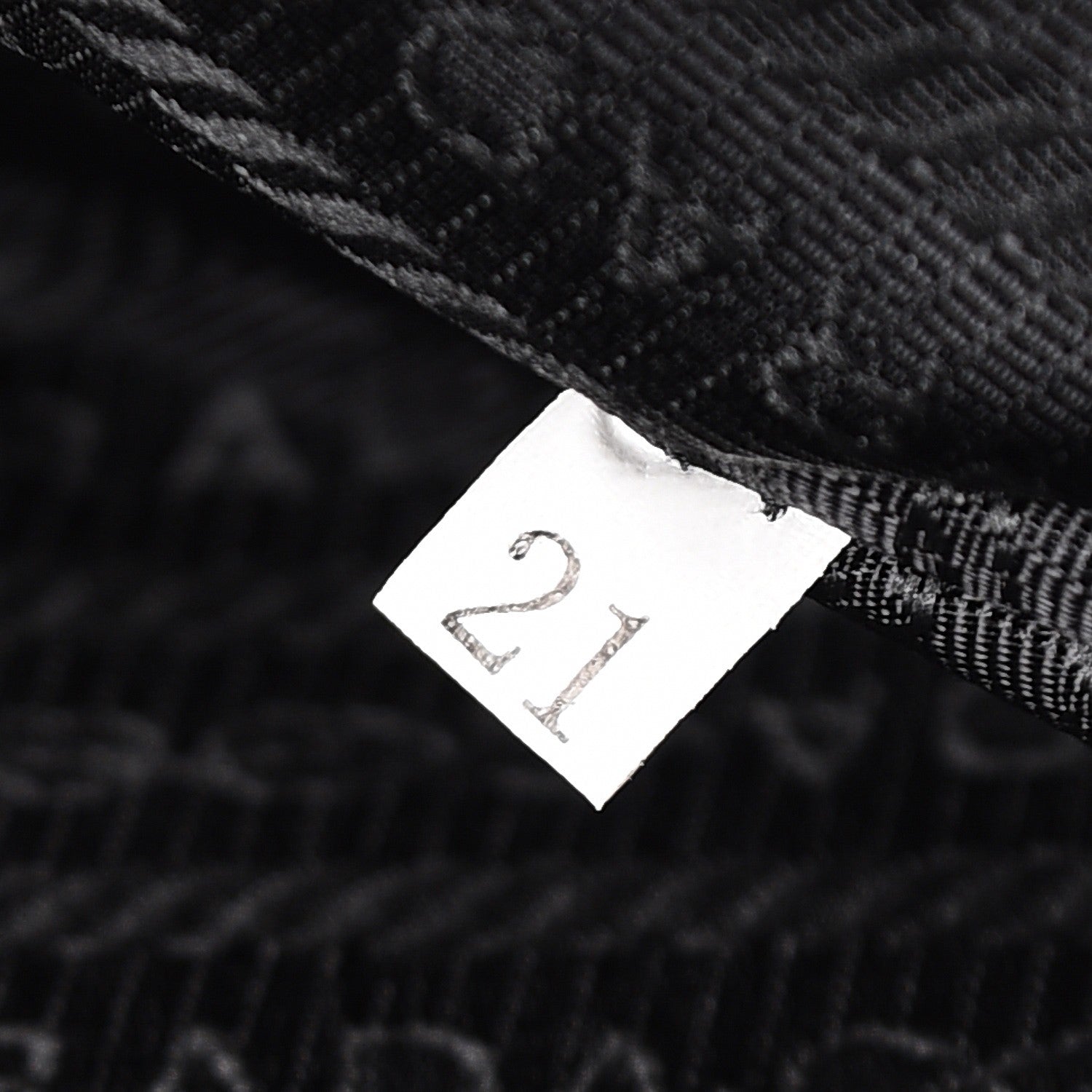 Prada Nylon Vela Messenger Bag Black 11 of 18