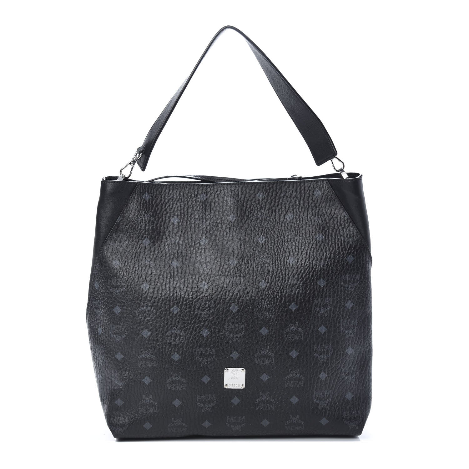 MCM Visetos Large Klara Hobo Black 1 of 13