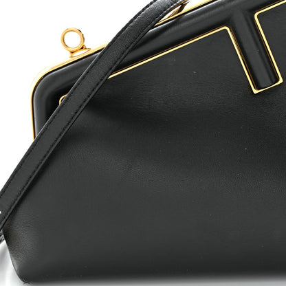 Fendi Shiny Nappa Small Fendi First Black 8 of 11