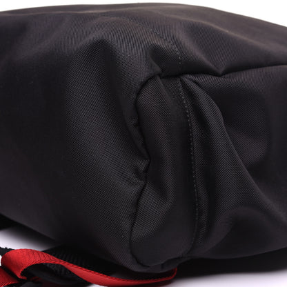 Gucci Techno Canvas Web Drawstring Backpack Black 6 of 12