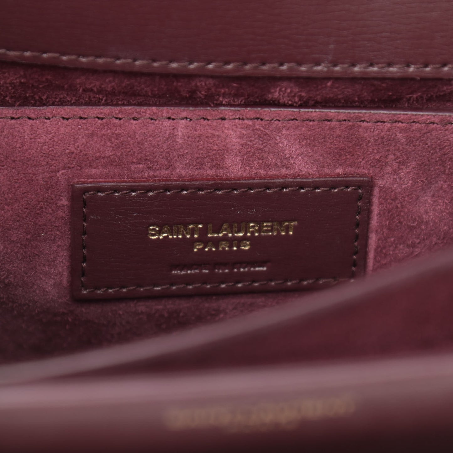 Calfskin Medium Monogram Sunset Bordeaux