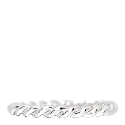 Tiffany Sterling Silver Twist Rope Ring 49 5 3 of 4