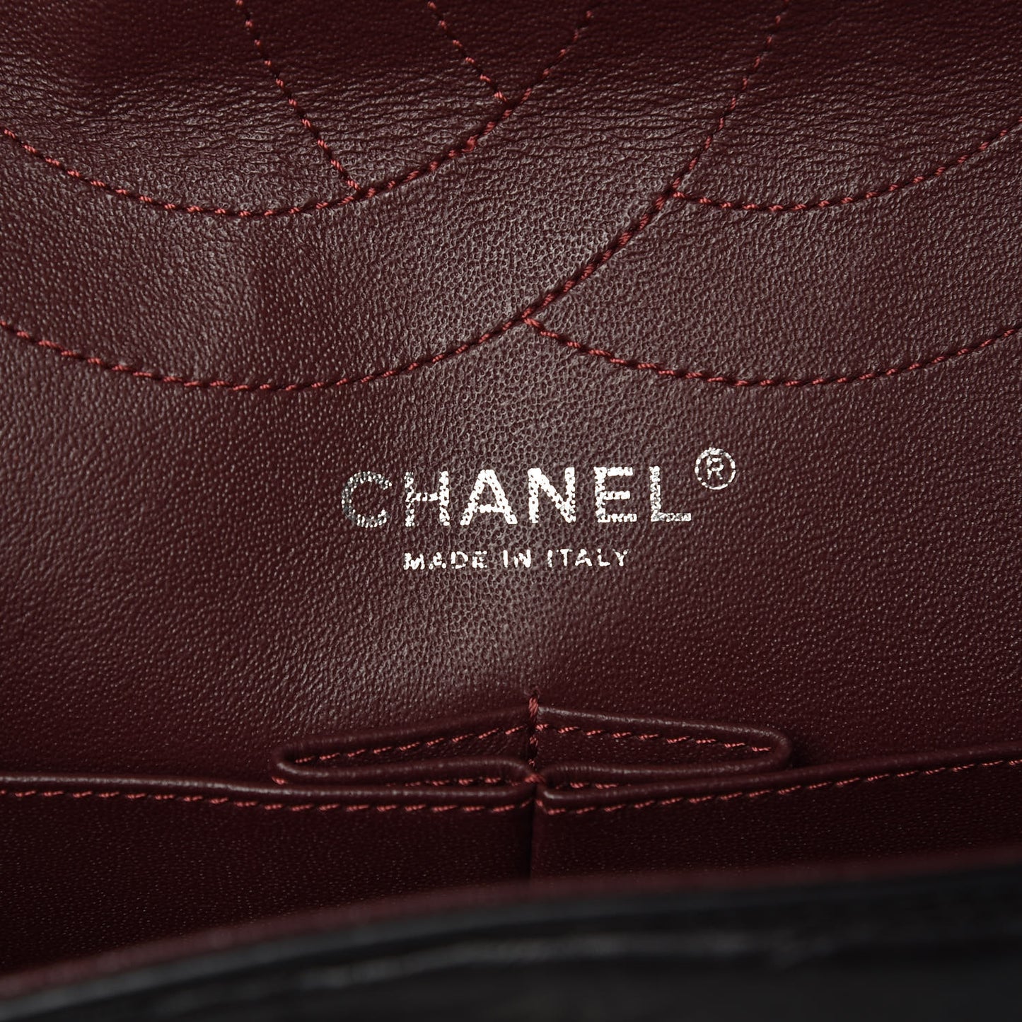 Aged Calfskin Quilted 2.55 Reissue 227 Flap Black