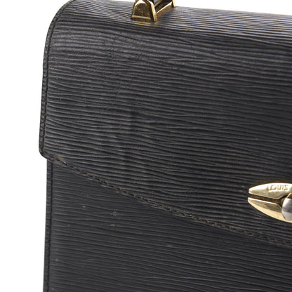 Louis Vuitton Epi Malesherbes Black 9 of 10