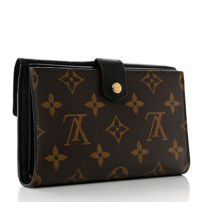 Louis Vuitton Monogram Pallas Compact Wallet Black 3 of 11