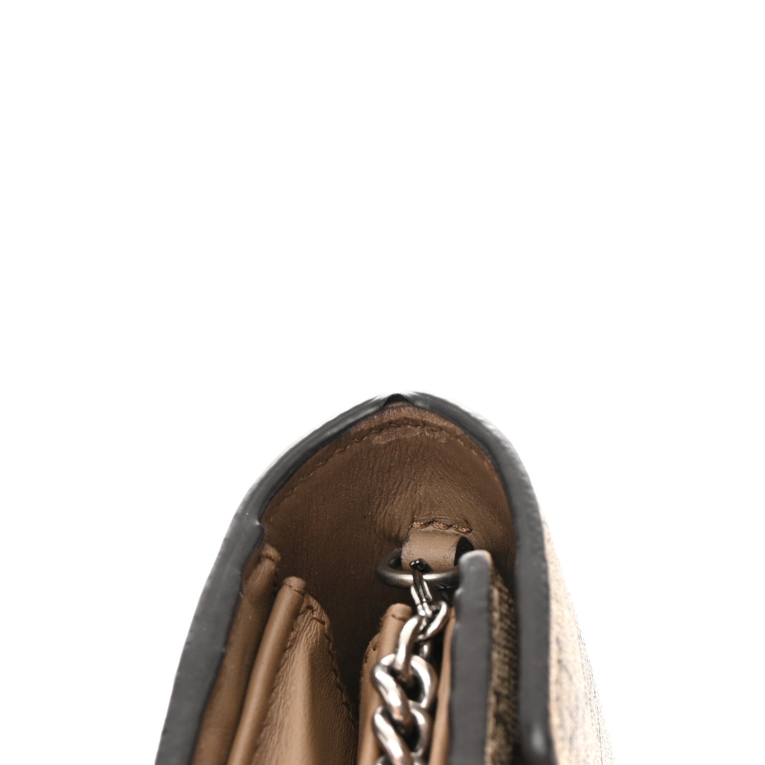 Gucci GG Supreme Monogram Mini Dionysus Chain Wallet Beige Taupe 22 of 22