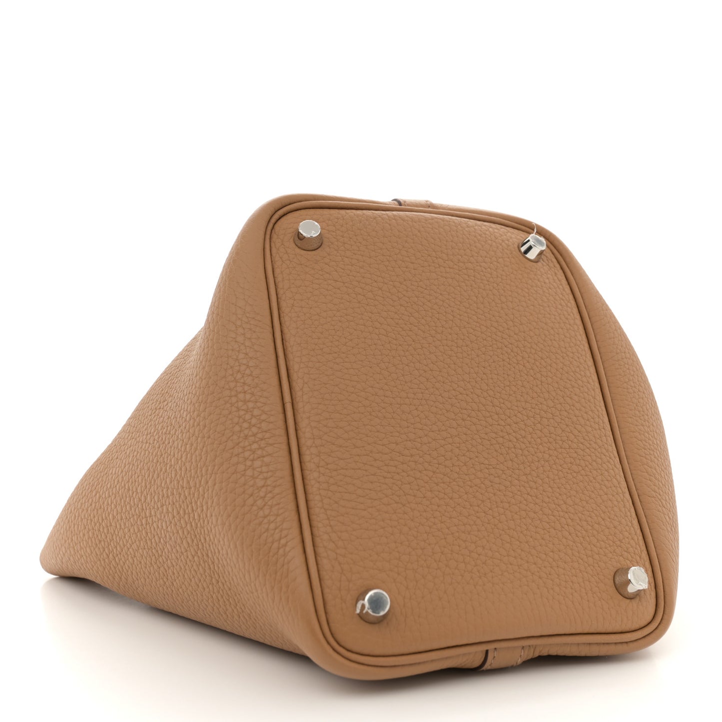 Taurillon Clemence Picotin Lock 18 PM Biscuit