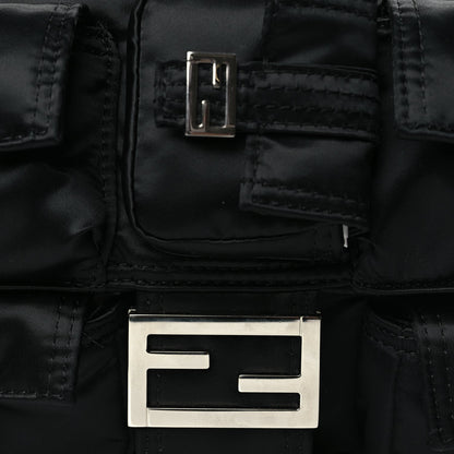 Fendi Econyl Cuoio Romano Multipocket Baguette Black 6 of 8