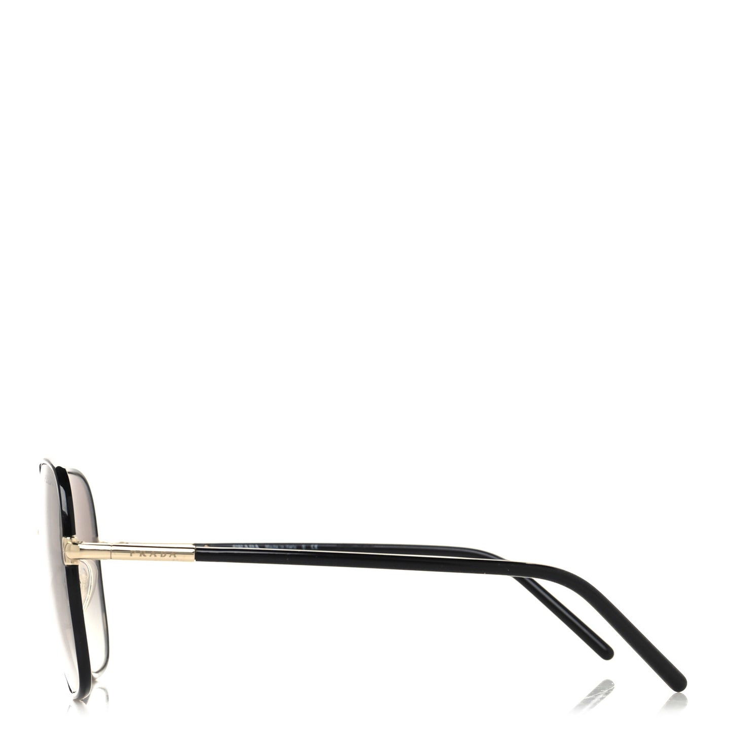 Acetate Round Sunglasses SPR67X Black