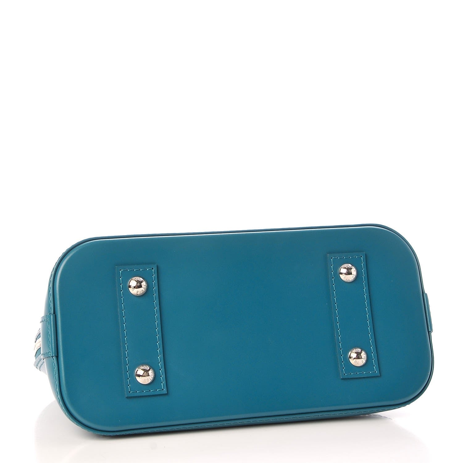 Louis Vuitton Epi Alma BB Cyan 4 of 7