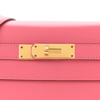 Hermes Epsom Kelly Sellier 28 Rose Azalee 8 of 13