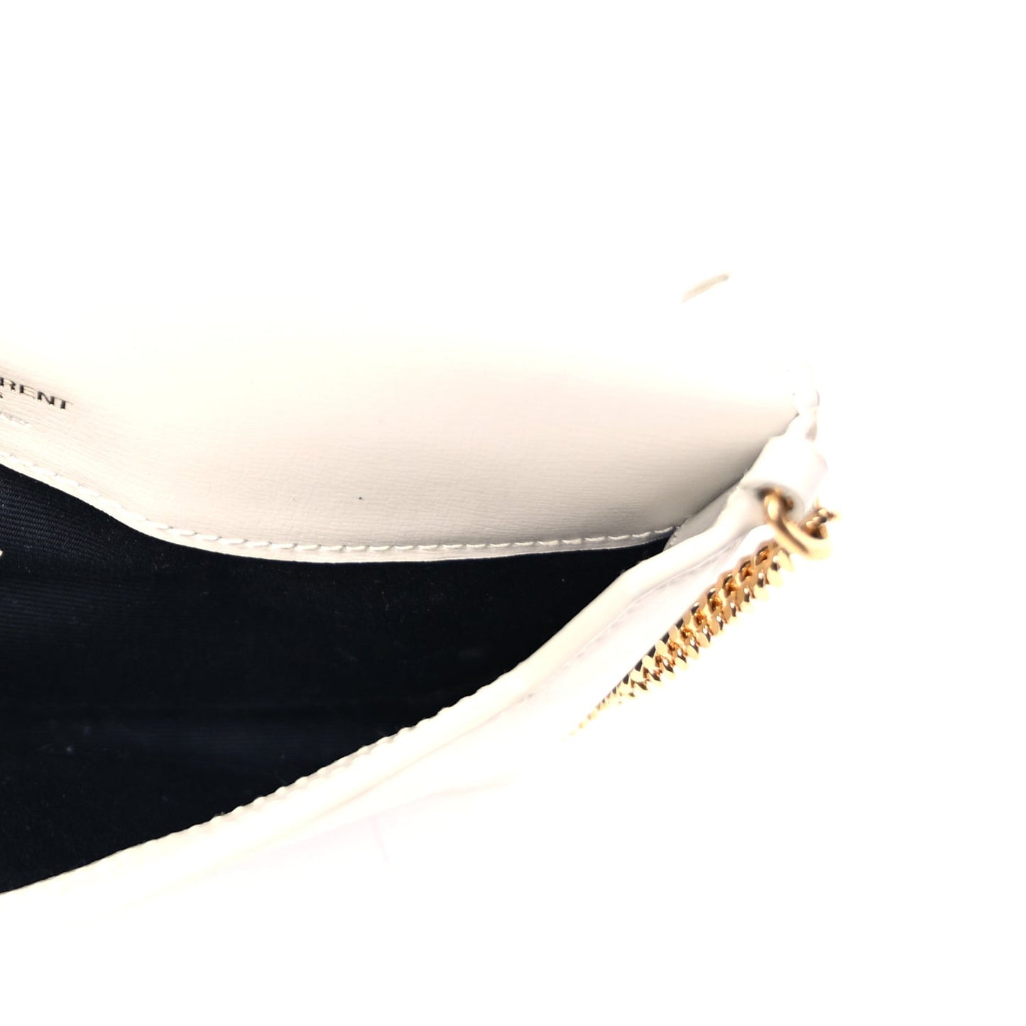 Smooth Calfskin Monogram Phone Holder Crossbody Crema Soft