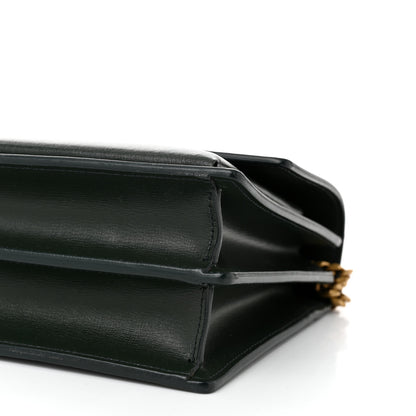 Saint Laurent Smooth Calfskin Medium Monogram Sunset Satchel Vert Kaki 10 of 10