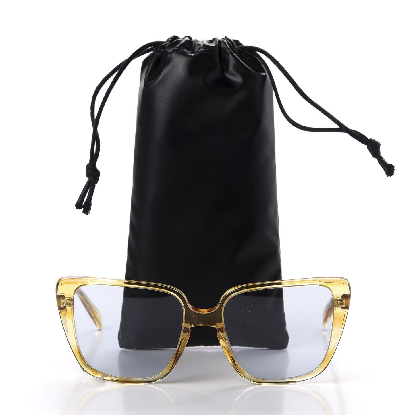 Acetate Cat Eye Sunglasses CL400471 Yellow Blue