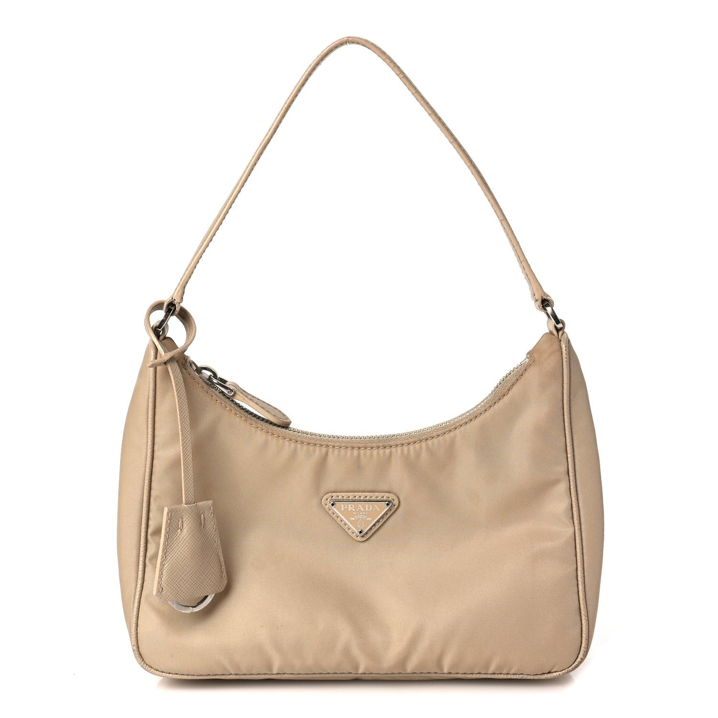 Re-Nylon Saffiano Mini Re-Edition 2005 Bag Deserto