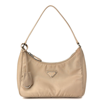 Prada Re-Nylon Saffiano Mini Re-Edition 2005 Bag Deserto 1 of 8