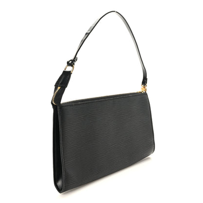Louis Vuitton Epi Pochette Accessories 24 Black 3 of 9