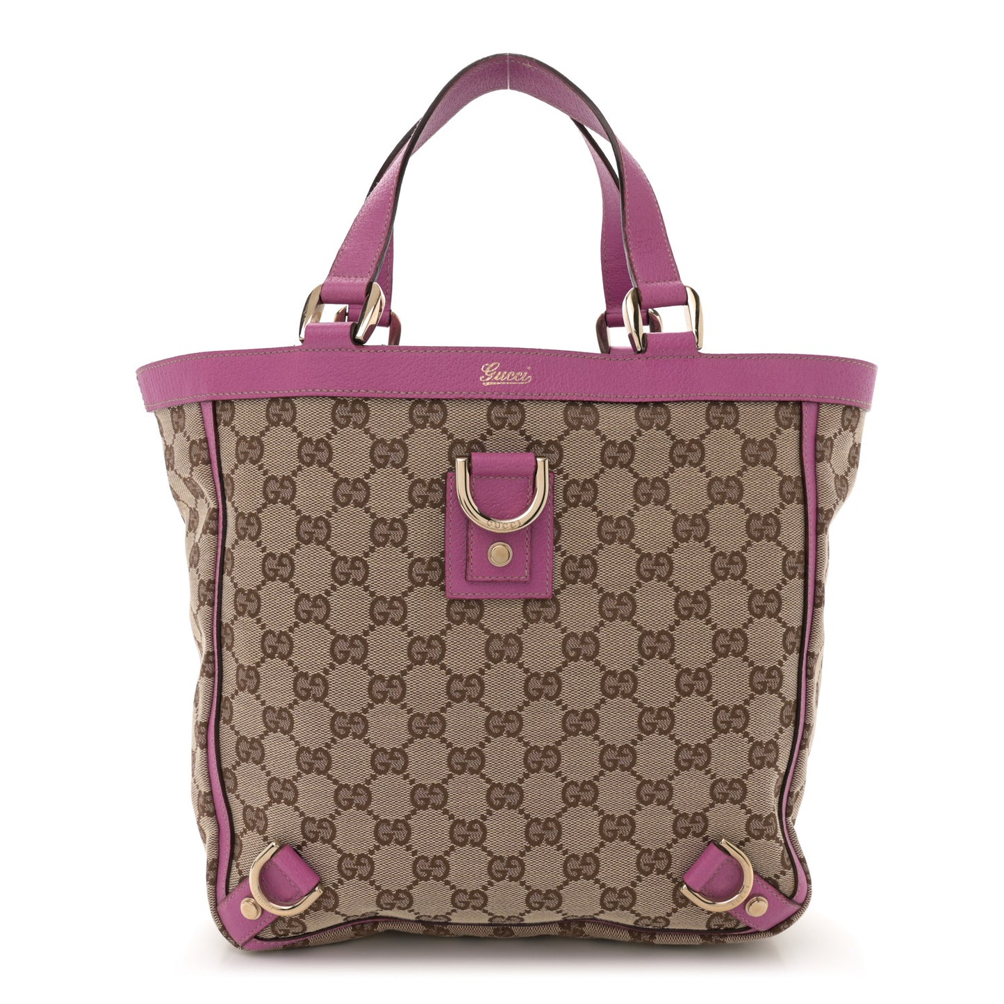 Monogram Small Abbey Tote Fuchsia