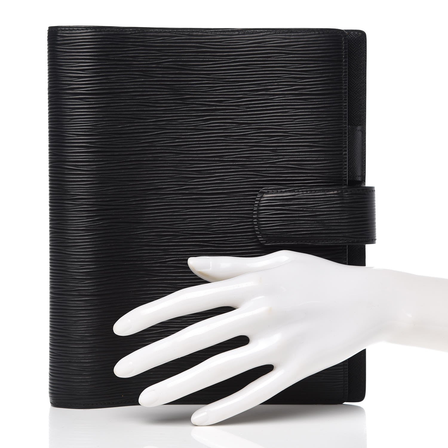 Louis Vuitton Epi Large Ring Agenda Black 2 of 9