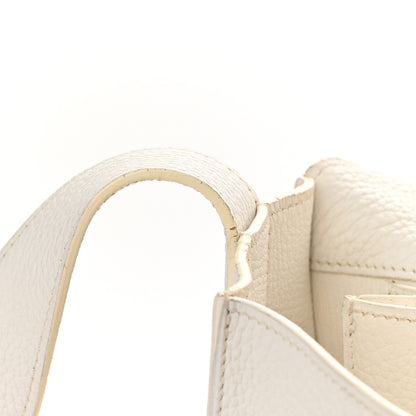 Hermes Taurillon Clemence Steve 35 White 15 of 20