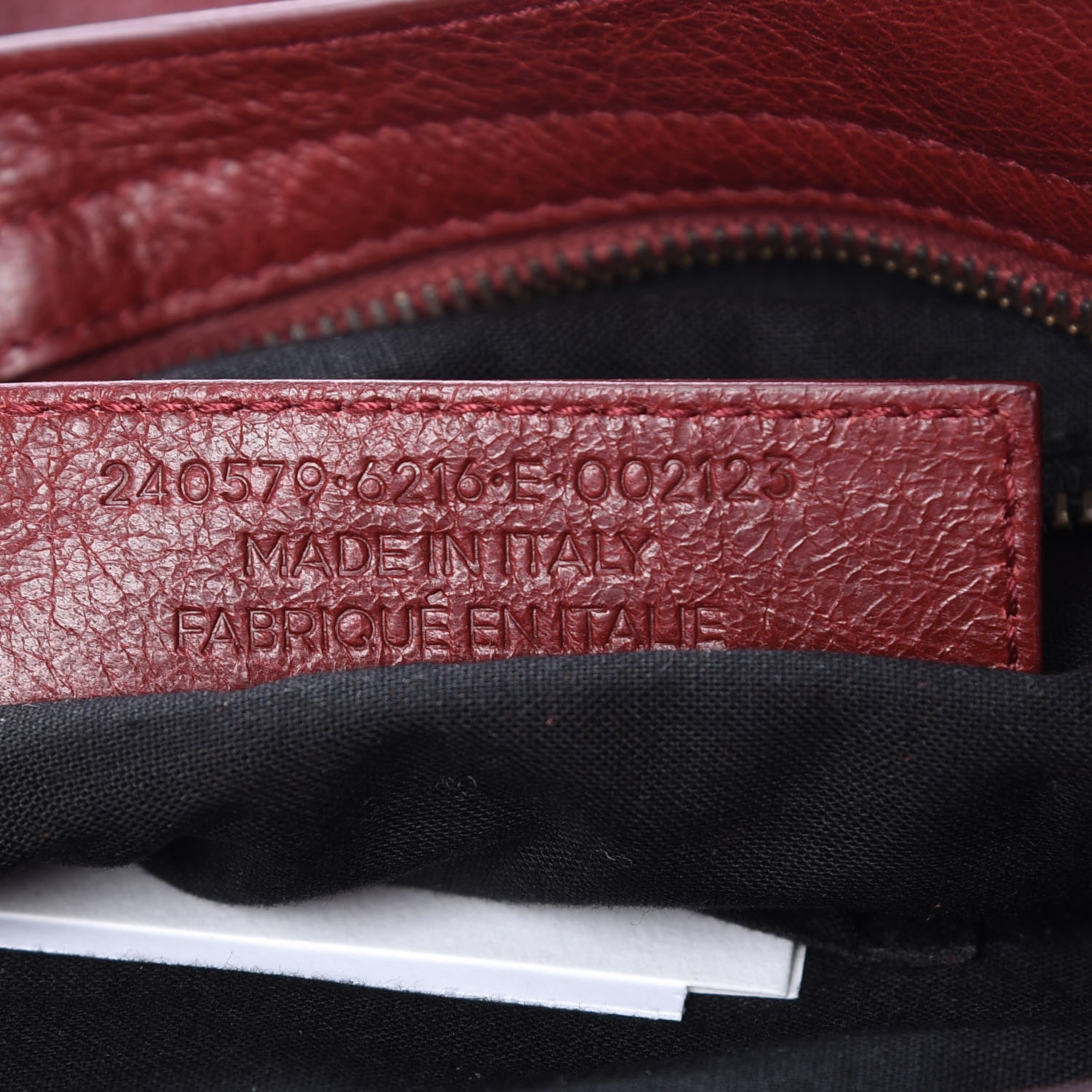 Balenciaga Agneau Classic Hardware Town Rouge Cerise 7 of 11