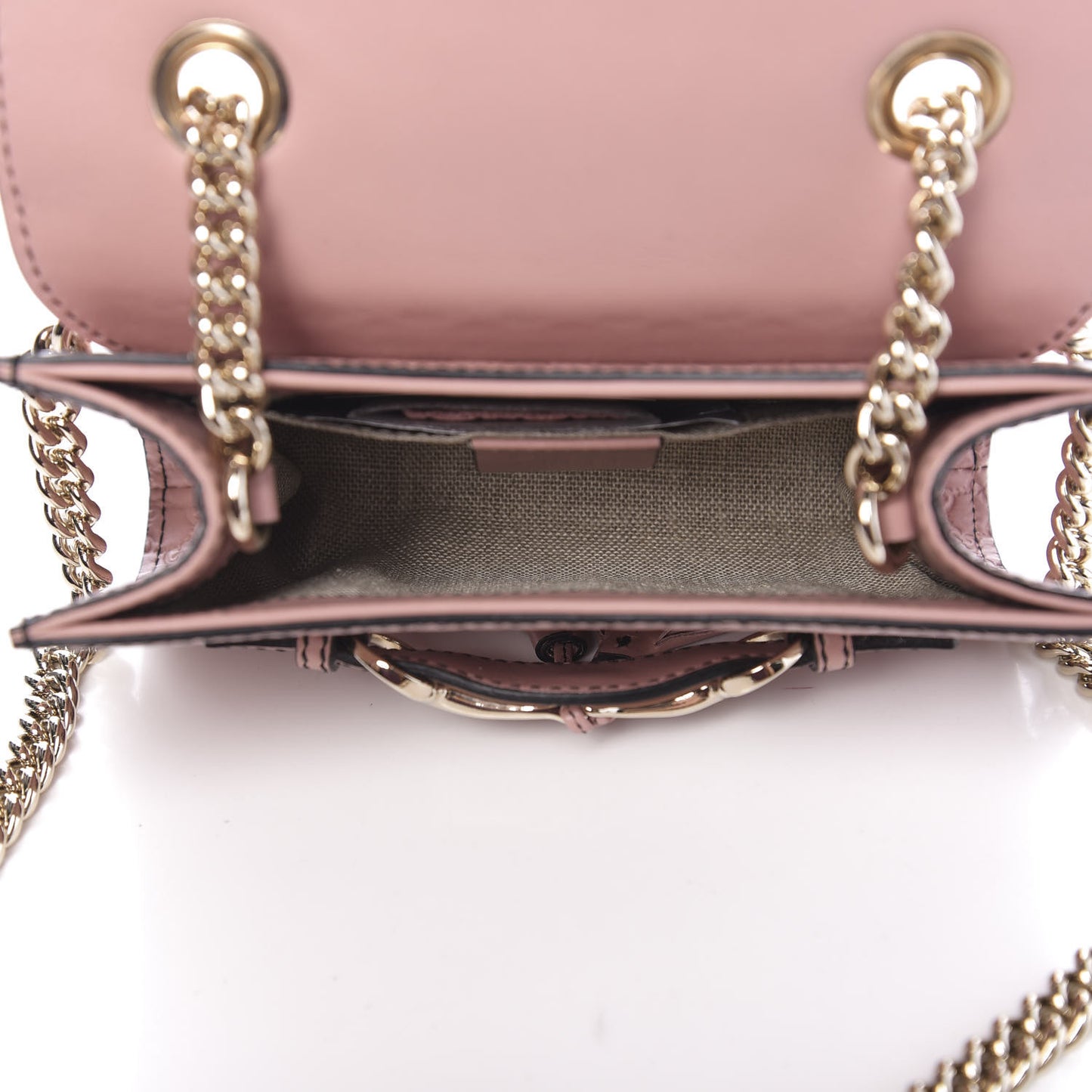 Microguccissima Mini Emily Shoulder Bag Soft Pink