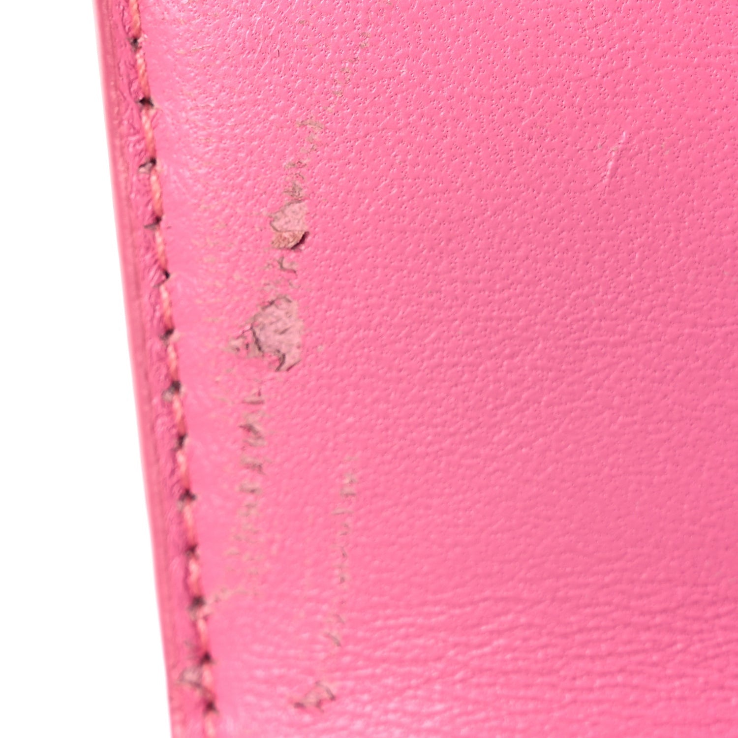 Balenciaga Shiny Calfskin Crocodile Embossed Hourglass Top Handle Bag XS Baby Pink 10 of 10